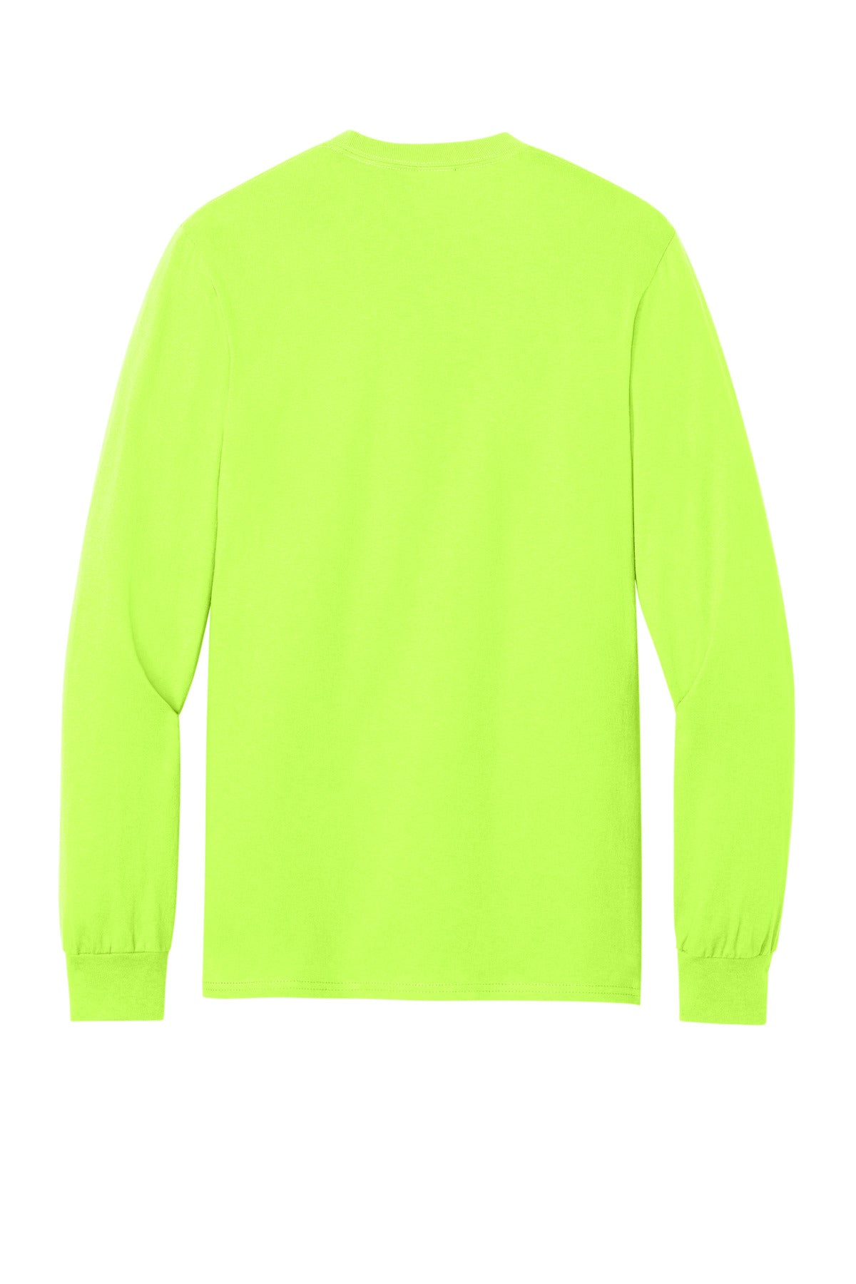 Port & Co Long Sleeve Essential Pocket Tee.  PC61LSP