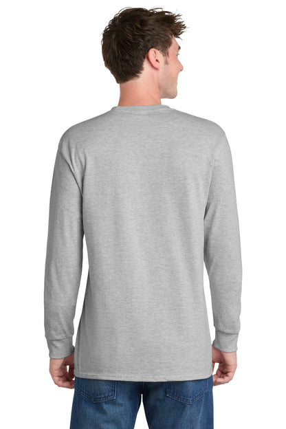 Port & Co Tall Long Sleeve Essential Tee. PC61LST