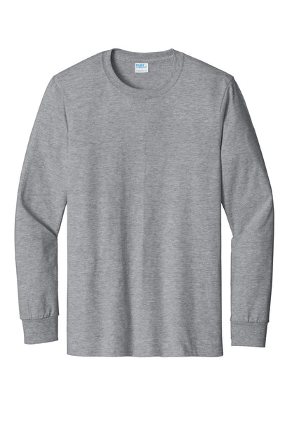 Port & Co Tall Long Sleeve Essential Tee. PC61LST