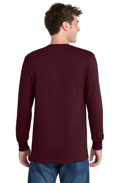 Port & Co Tall Long Sleeve Essential Tee. PC61LST