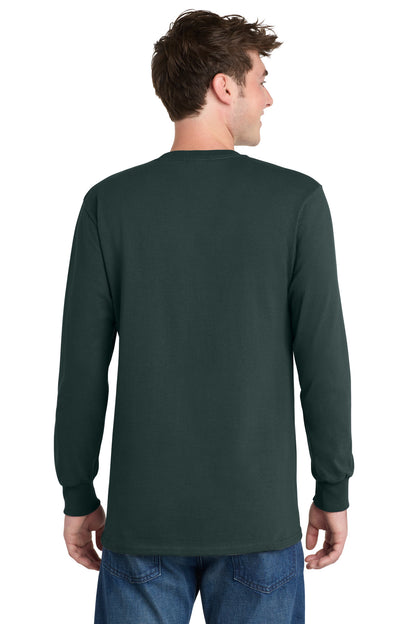 Port & Co Tall Long Sleeve Essential Tee. PC61LST