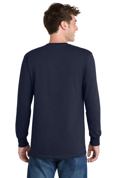 Port & Co Tall Long Sleeve Essential Tee. PC61LST