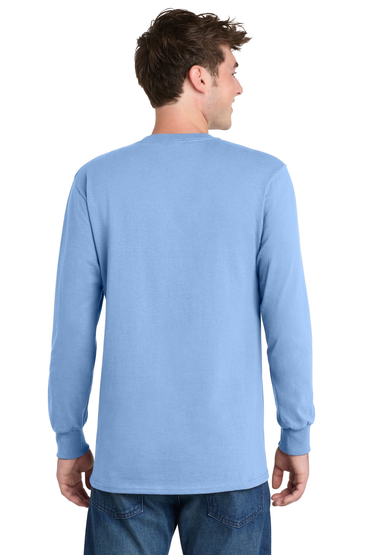 Port & Co Tall Long Sleeve Essential Tee. PC61LST