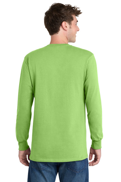 Port & Co Tall Long Sleeve Essential Tee. PC61LST