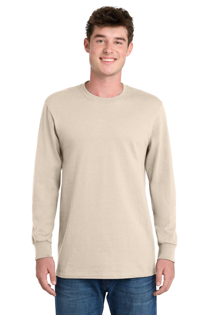 Port & Co Tall Long Sleeve Essential Tee. PC61LST