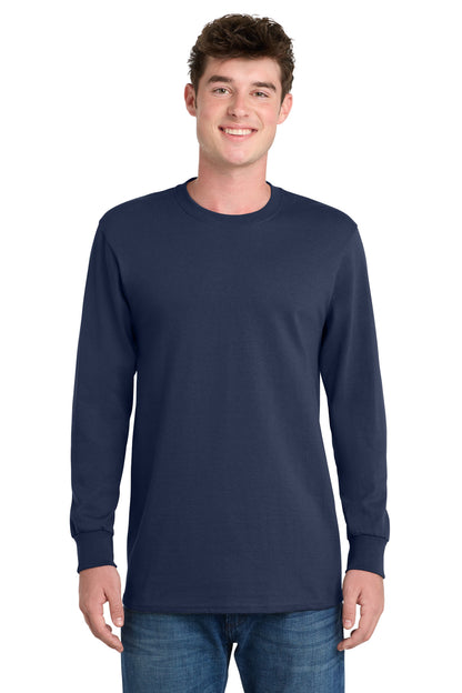 Port & Co Tall Long Sleeve Essential Tee. PC61LST