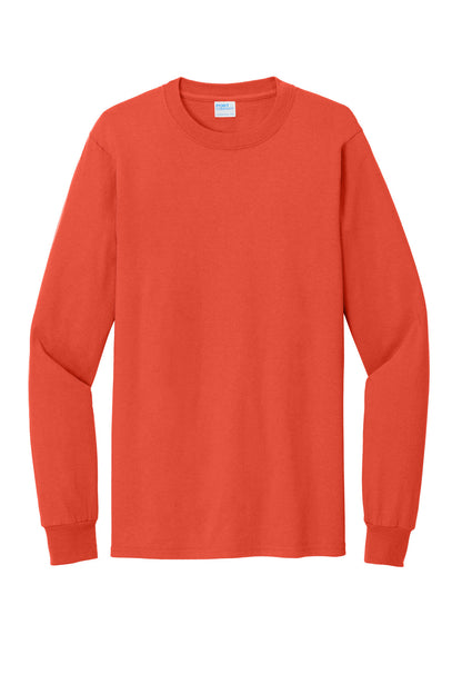 Port & Co Tall Long Sleeve Essential Tee. PC61LST