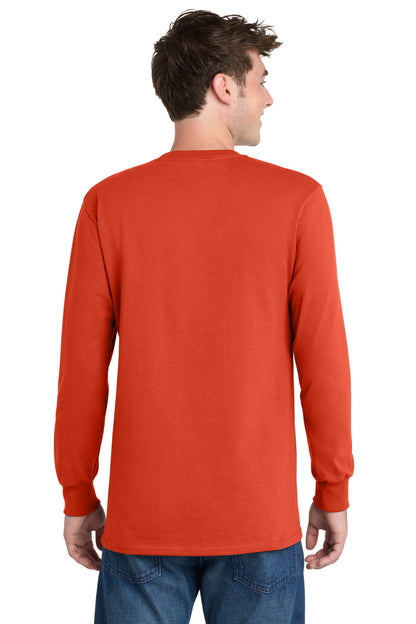 Port & Co Tall Long Sleeve Essential Tee. PC61LST