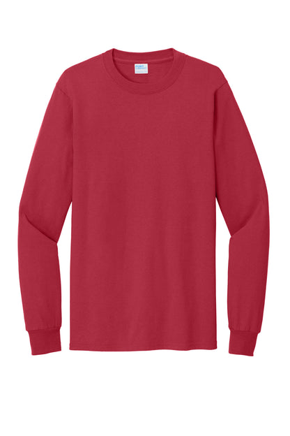 Port & Co Tall Long Sleeve Essential Tee. PC61LST