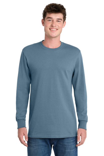 Port & Co Tall Long Sleeve Essential Tee. PC61LST