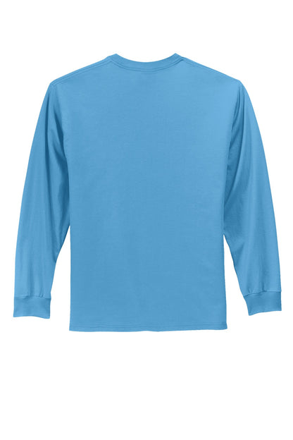 Port & Co Long Sleeve Essential Tee. PC61LS