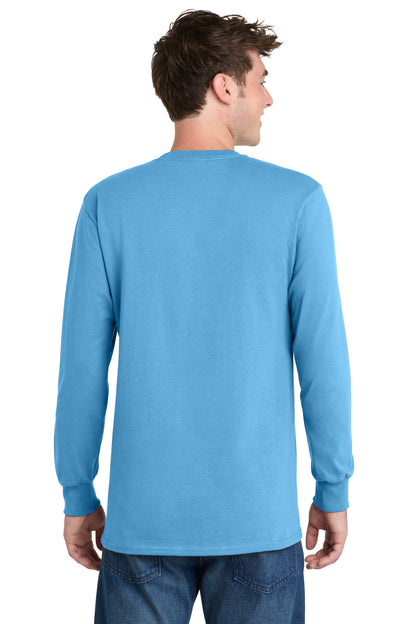 Port & Co Long Sleeve Essential Tee. PC61LS