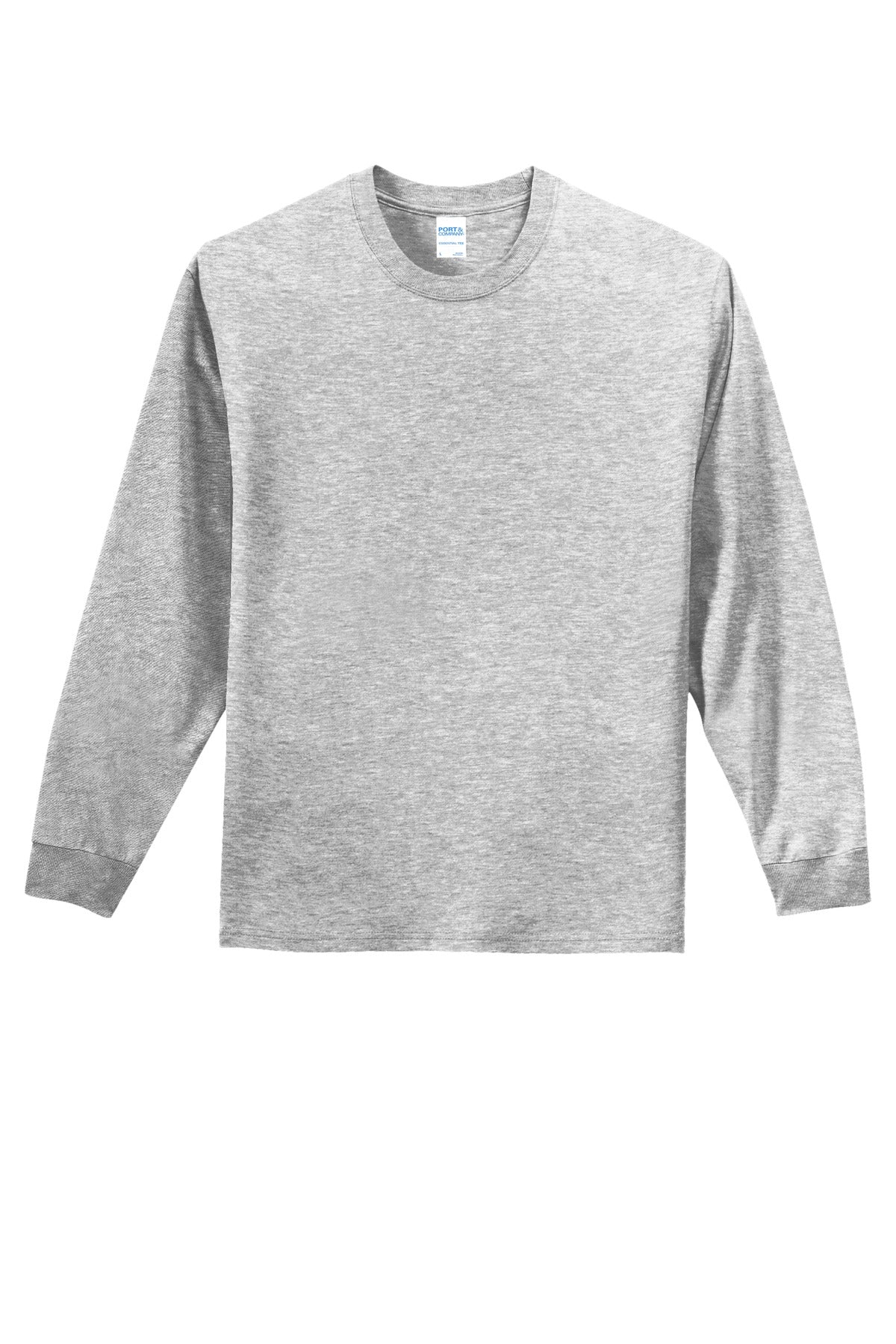 Port & Co Long Sleeve Essential Tee. PC61LS