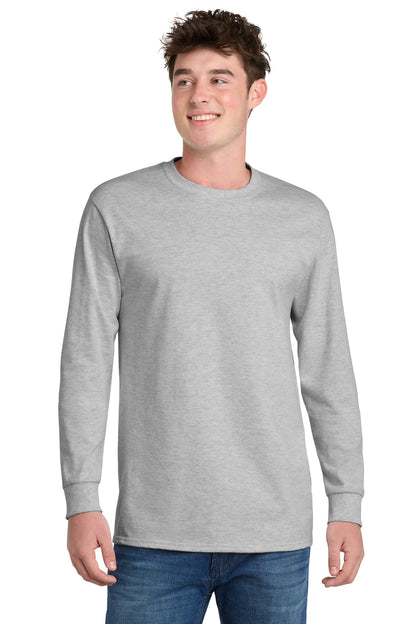 Port & Co Long Sleeve Essential Tee. PC61LS