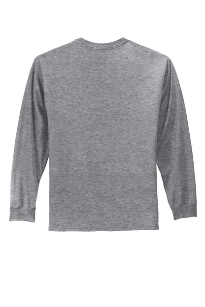 Port & Co Long Sleeve Essential Tee. PC61LS