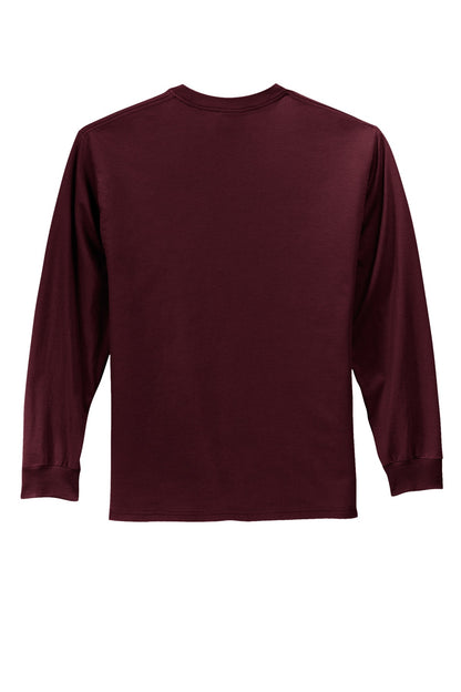 Port & Co Long Sleeve Essential Tee. PC61LS
