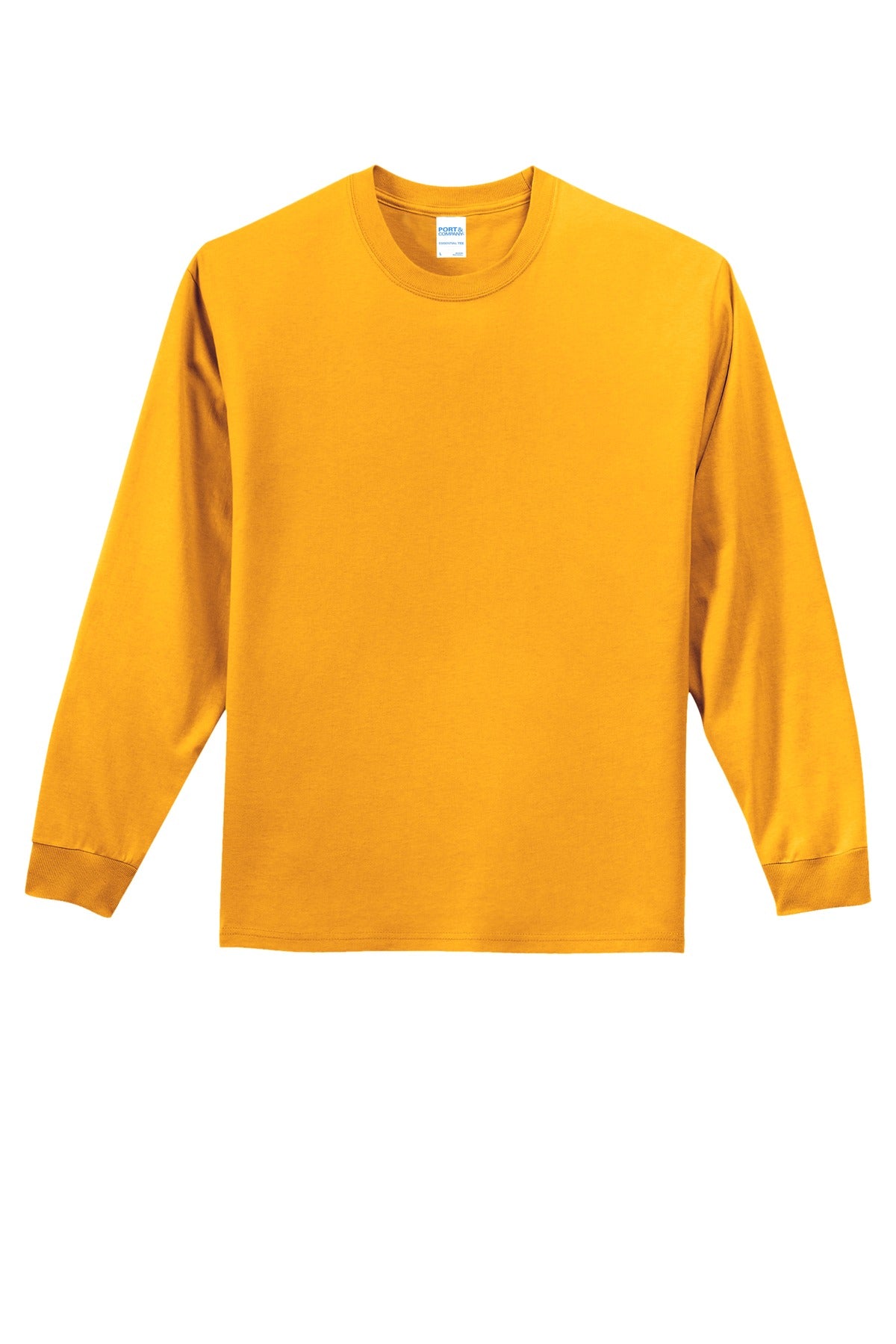 Port & Co Long Sleeve Essential Tee. PC61LS
