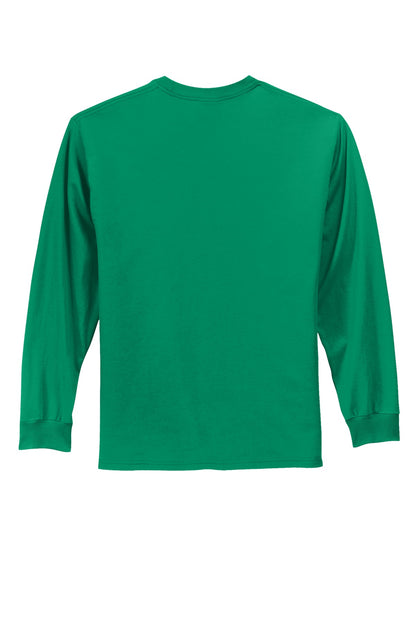Port & Co Long Sleeve Essential Tee. PC61LS