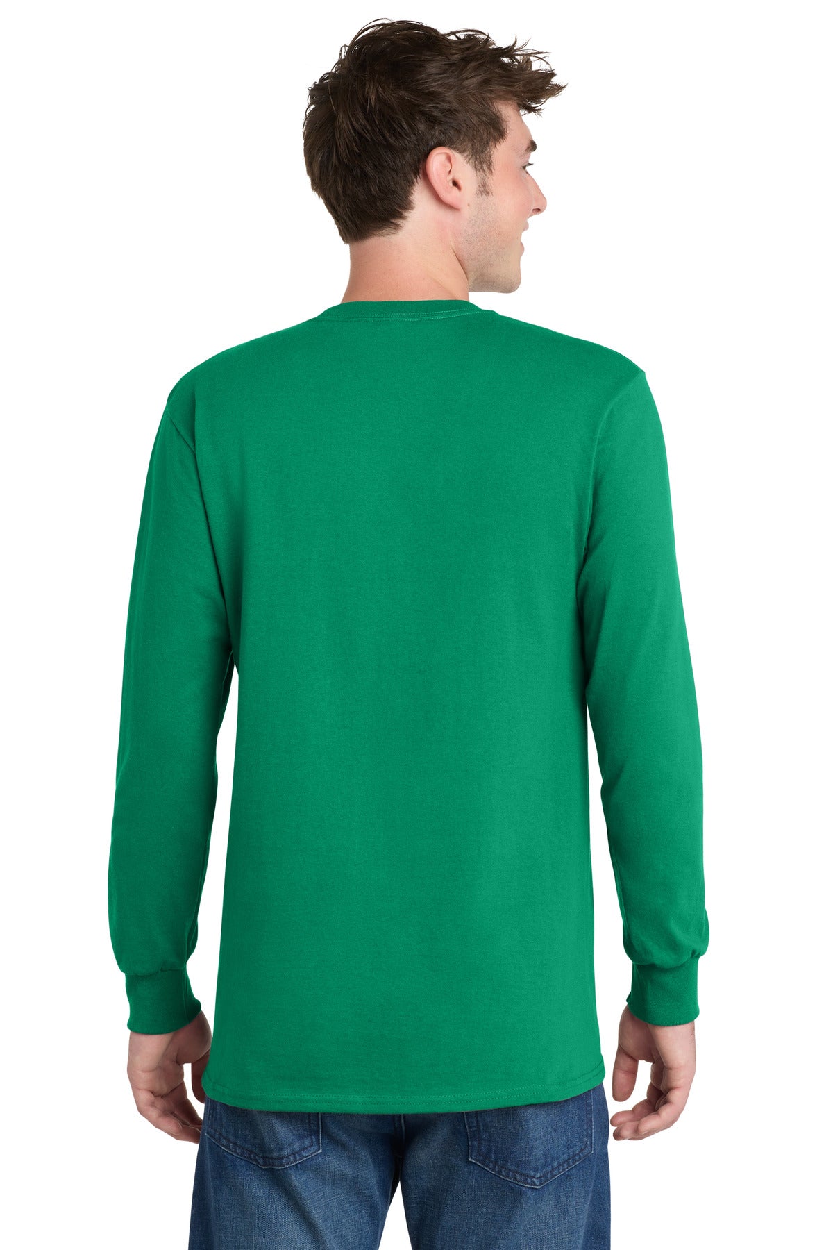 Port & Co Long Sleeve Essential Tee. PC61LS