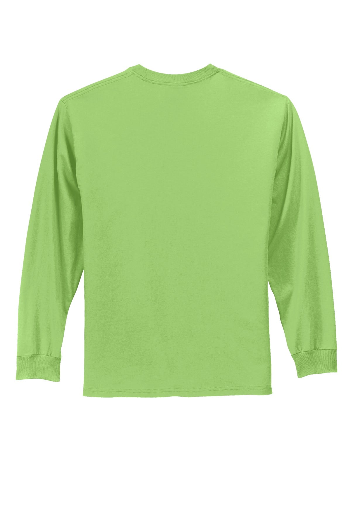 Port & Co Long Sleeve Essential Tee. PC61LS