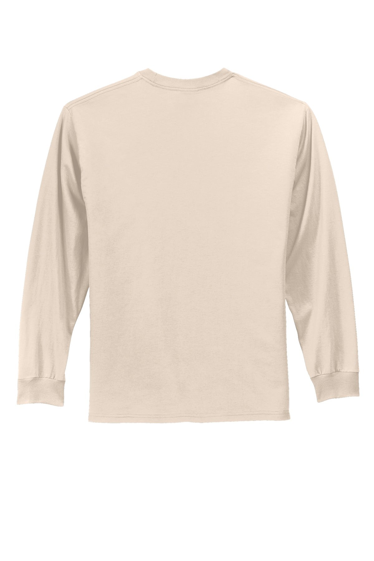 Port & Co Long Sleeve Essential Tee. PC61LS