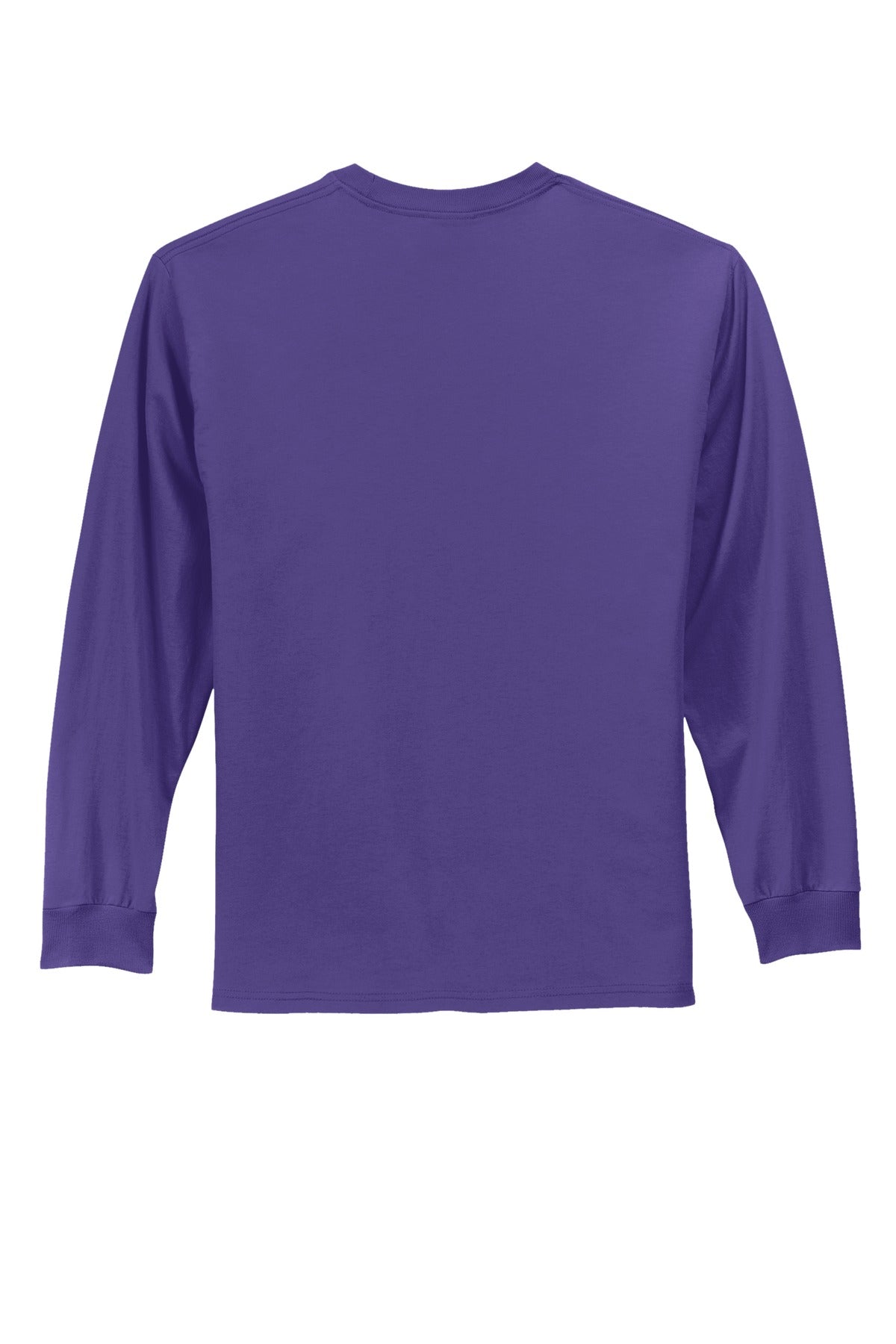 Port & Co Long Sleeve Essential Tee. PC61LS