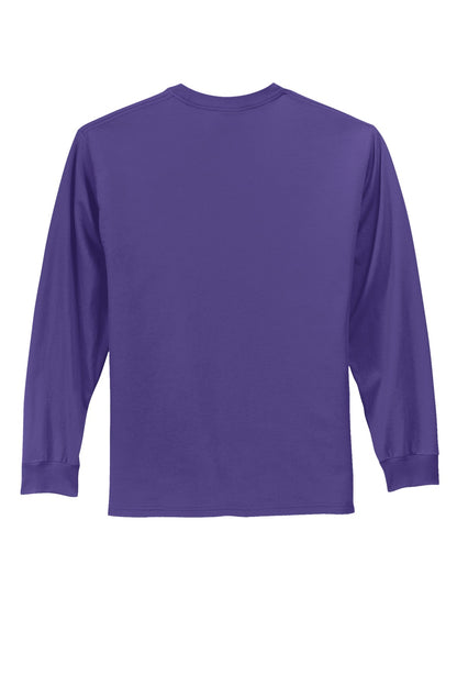 Port & Co Long Sleeve Essential Tee. PC61LS