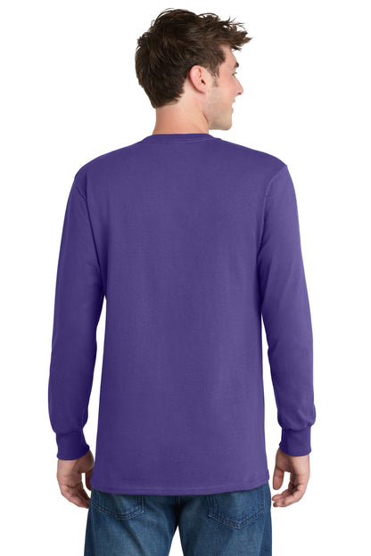 Port & Co Long Sleeve Essential Tee. PC61LS
