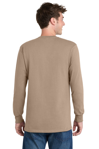 Port & Co Long Sleeve Essential Tee. PC61LS