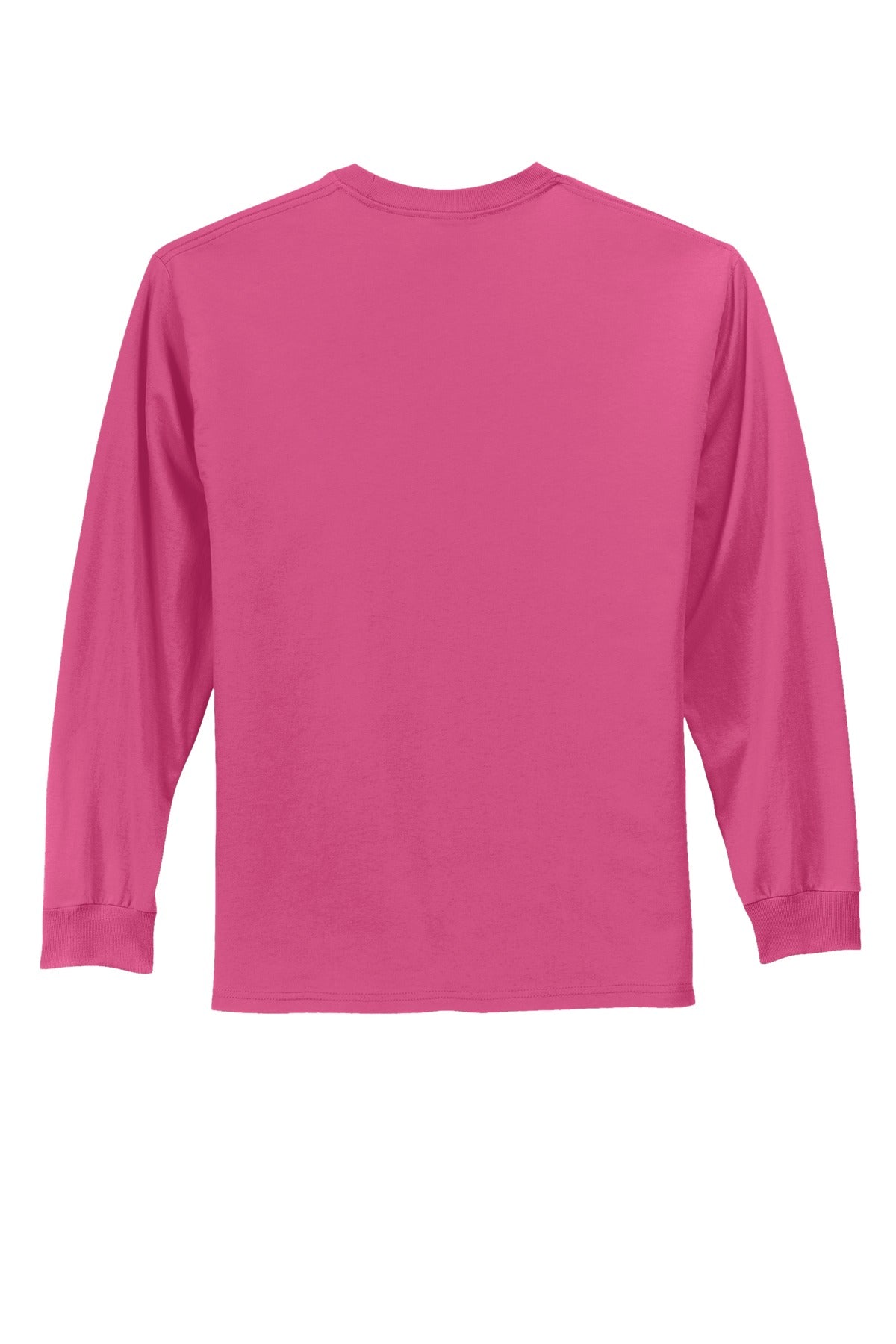 Port & Co Long Sleeve Essential Tee. PC61LS