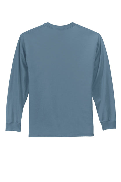 Port & Co Long Sleeve Essential Tee. PC61LS