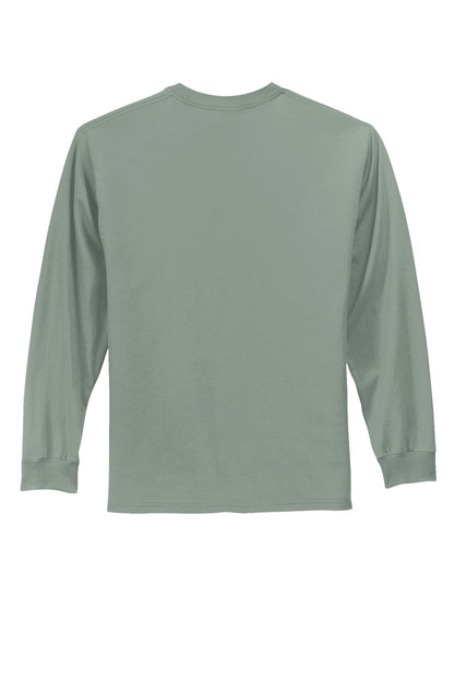 Port & Co Long Sleeve Essential Tee. PC61LS