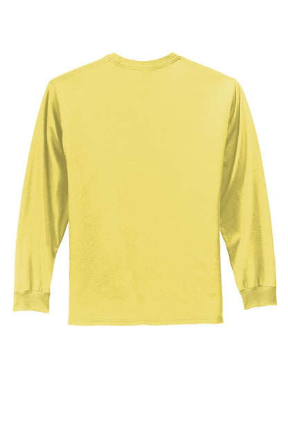Port & Co Long Sleeve Essential Tee. PC61LS