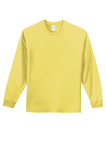 Port & Co Long Sleeve Essential Tee. PC61LS