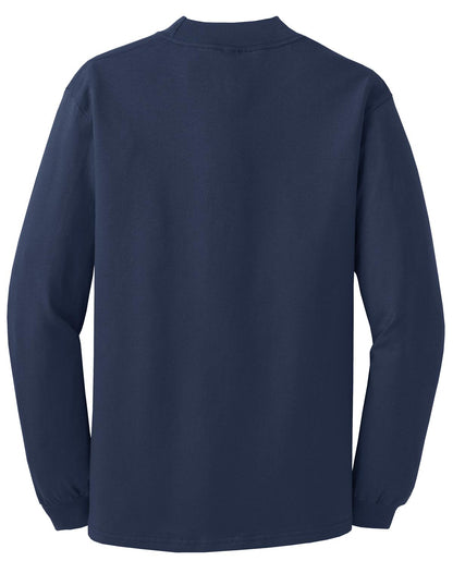 Port & Co Essential Mock Turtleneck.  PC61M