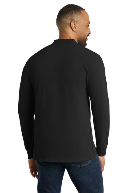 Port & Co Essential Mock Turtleneck.  PC61M