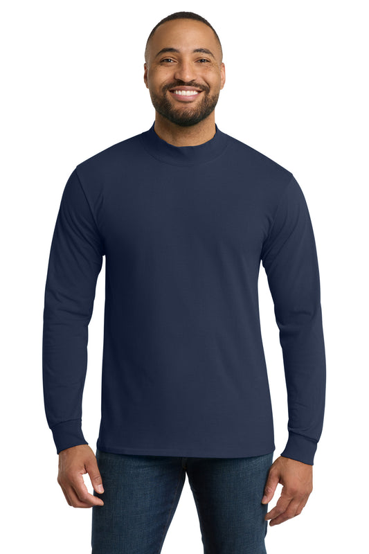 Port & Co Essential Mock Turtleneck.  PC61M
