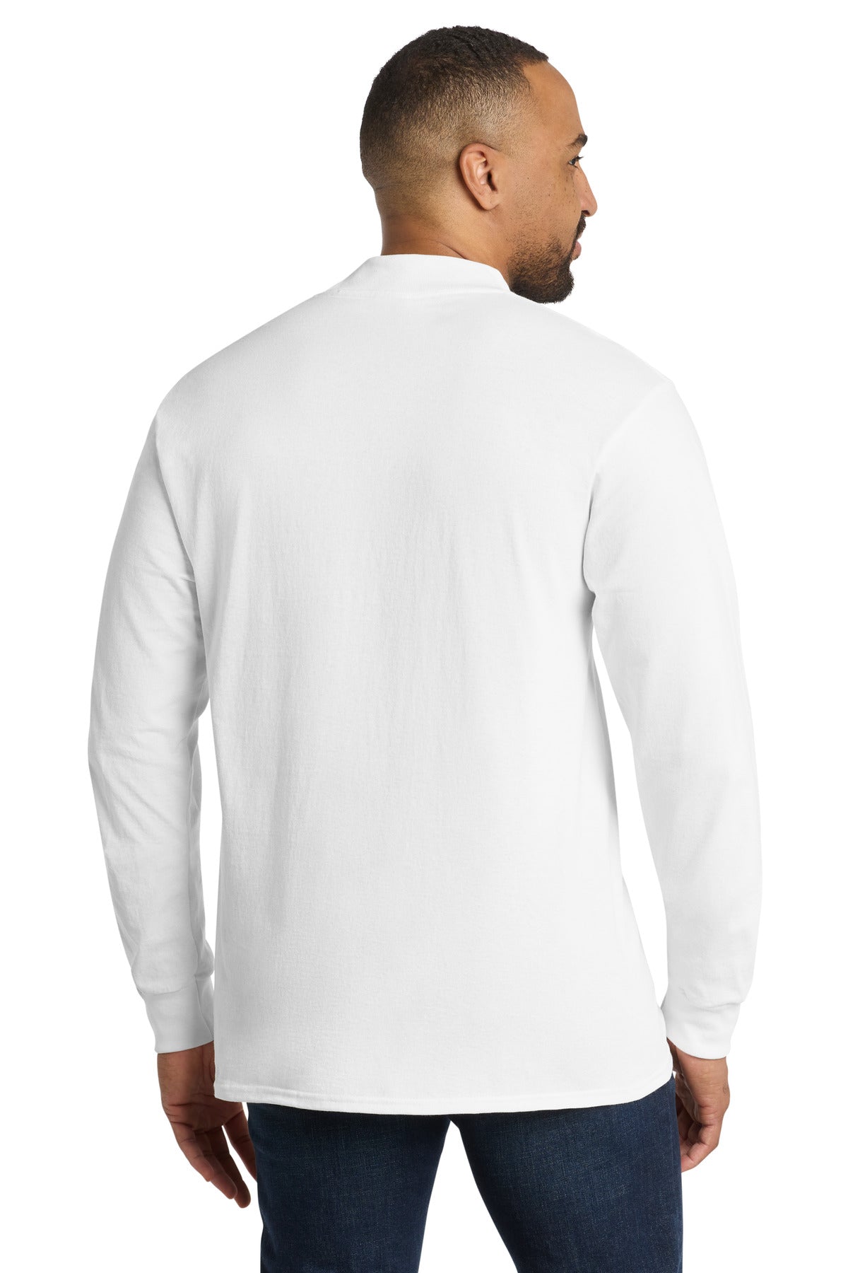Port & Co Essential Mock Turtleneck.  PC61M