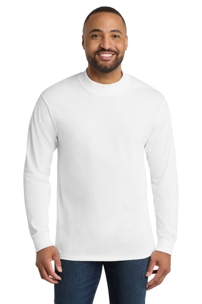 Port & Co Essential Mock Turtleneck.  PC61M