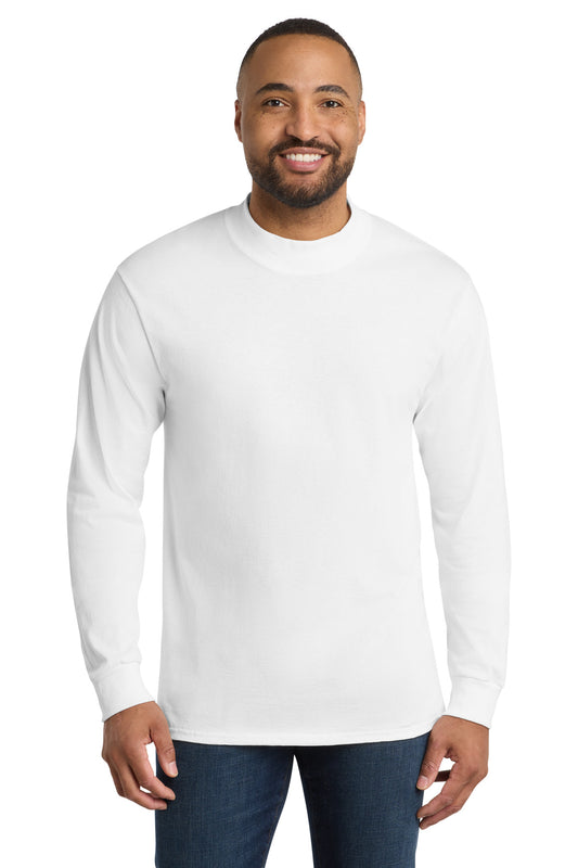 Port & Co Essential Mock Turtleneck.  PC61M