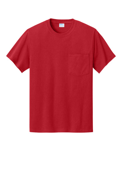 Port & Co Essential Pocket Tee. PC61P