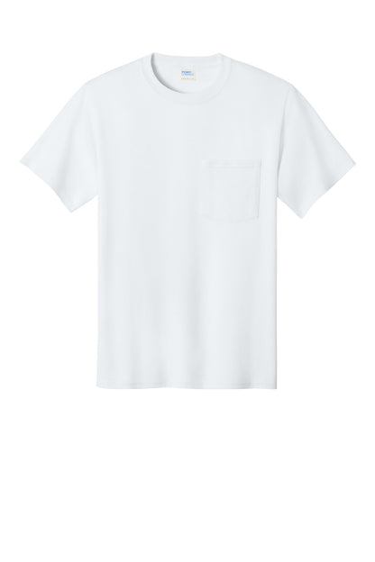 Port & Co Essential Pocket Tee. PC61P