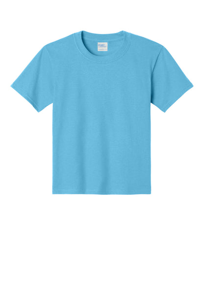 Port & Co Youth Essential Tee. PC61Y