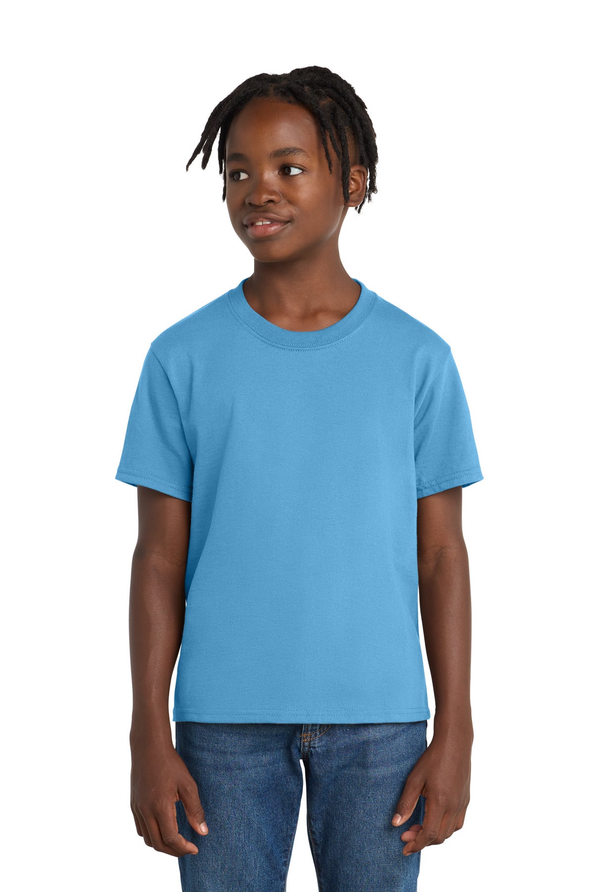 Port & Co Youth Essential Tee. PC61Y
