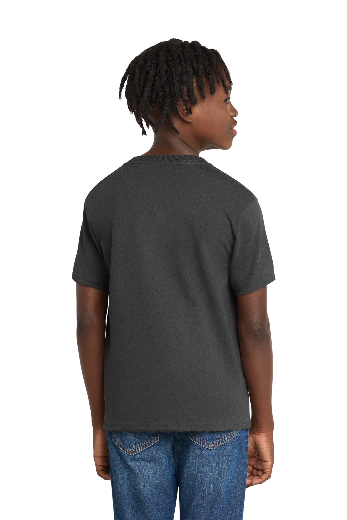 Port & Co Youth Essential Tee. PC61Y