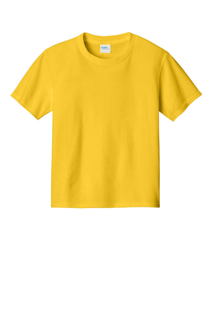 Port & Co Youth Essential Tee. PC61Y
