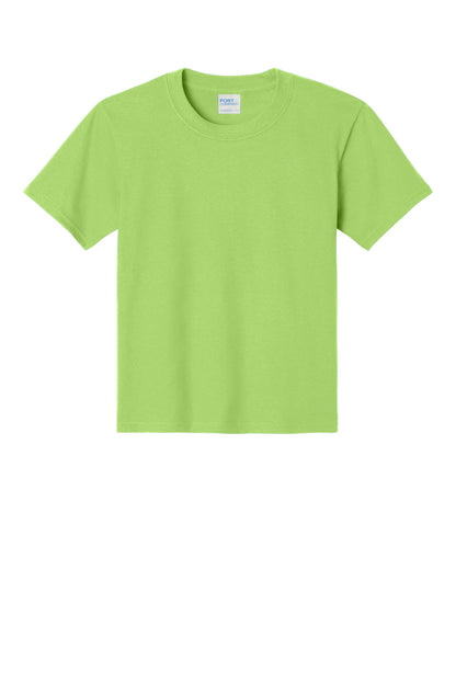 Port & Co Youth Essential Tee. PC61Y
