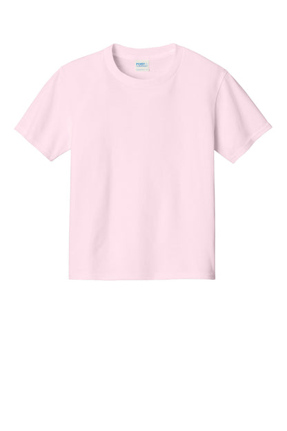 Port & Co Youth Essential Tee. PC61Y