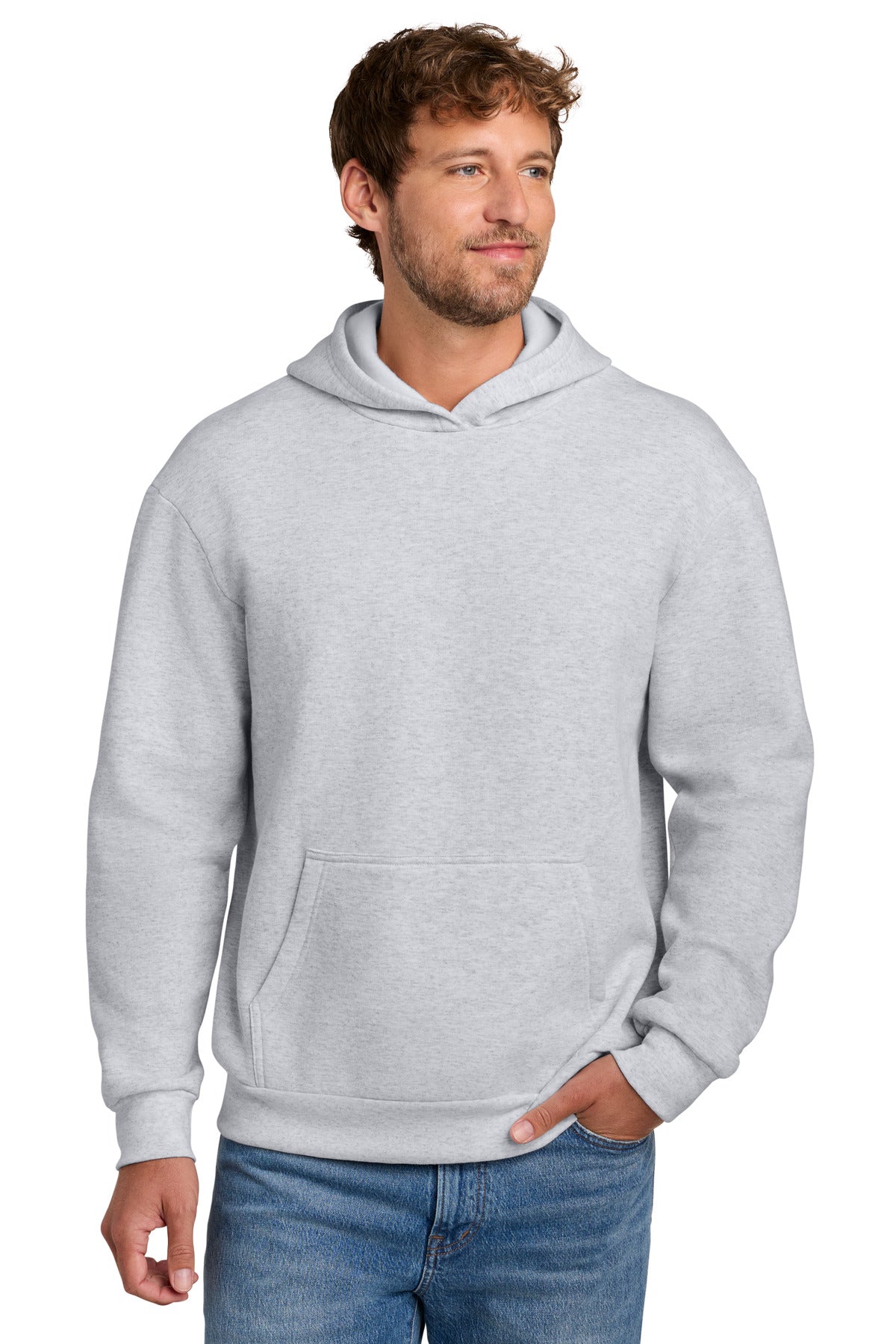 Port & Co Easy Fleece Pullover Hooded Sweatshirt PC68H
