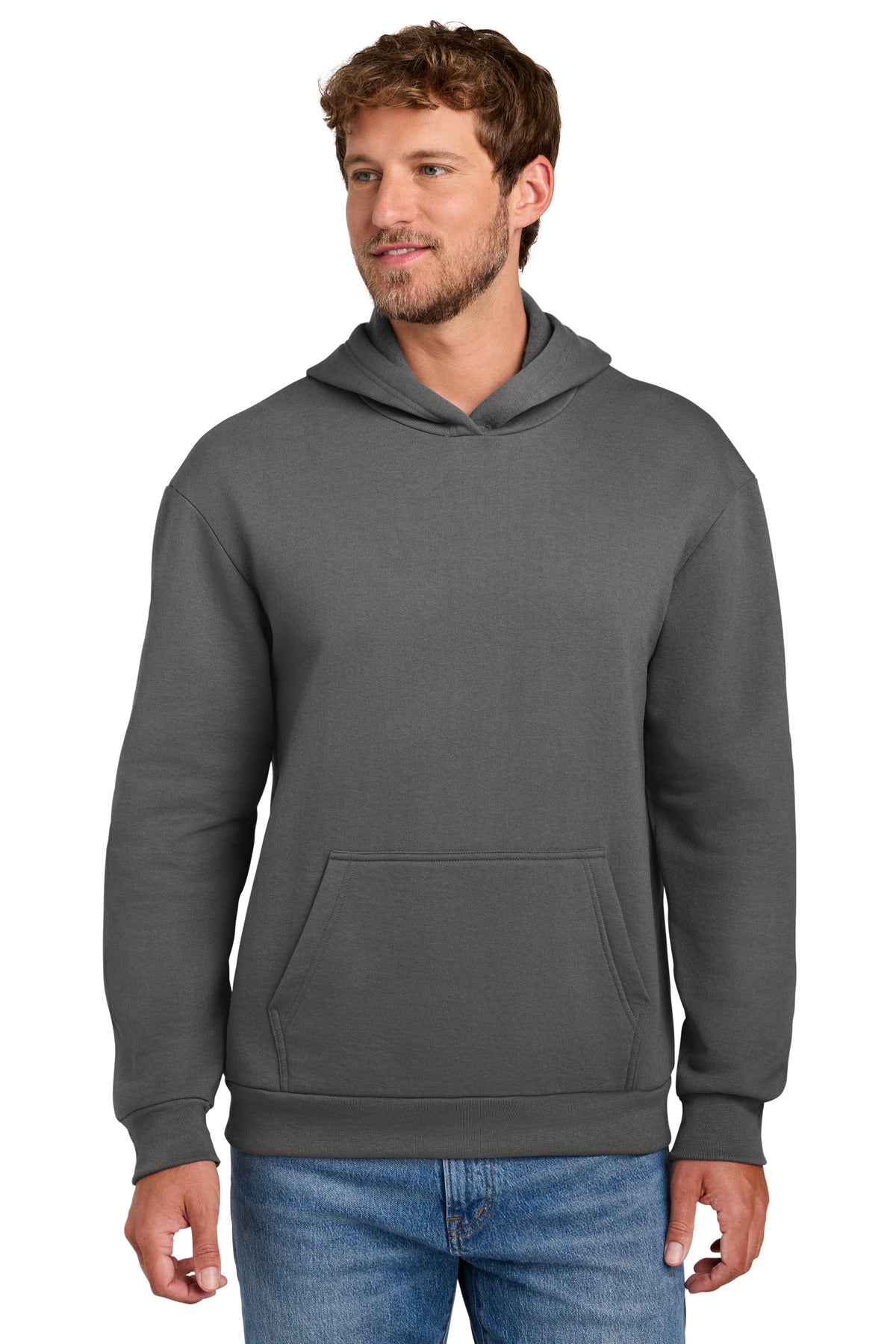 Port & Co Easy Fleece Pullover Hooded Sweatshirt PC68H